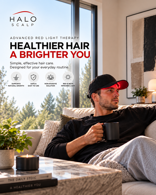 HaloScalp red light therapy cap for scalp care — product photo 7